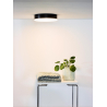 Lucide CERES-LED - stropní svítidlo do koupelny - Ø 21,5 cm - stmívatelné - IP66 - Černá 28112/30/30