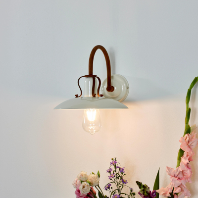 Lucide RÖMER - nástěnné svítidlo - Ø 24 cm - Krémová 30276/01/38