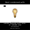 Lucide GREGORY stolní lampa 1xE27 černá