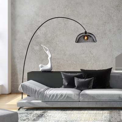 Lucide MESH - stoajcí lampa - 30773/01/30 - E27/60W - černá