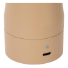 Lucide IPSOS - dobíjecí stolní lampa - baterie - LED stmívatelná - 1x3W 3000K/3200K - Taupe