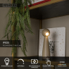 Lucide IPSOS - dobíjecí stolní lampa - baterie - LED stmívatelná - 1x3W 3000K/3200K - Taupe