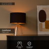 Lucide CAMPANA - stolní lampa - 1xE27 - průhledná