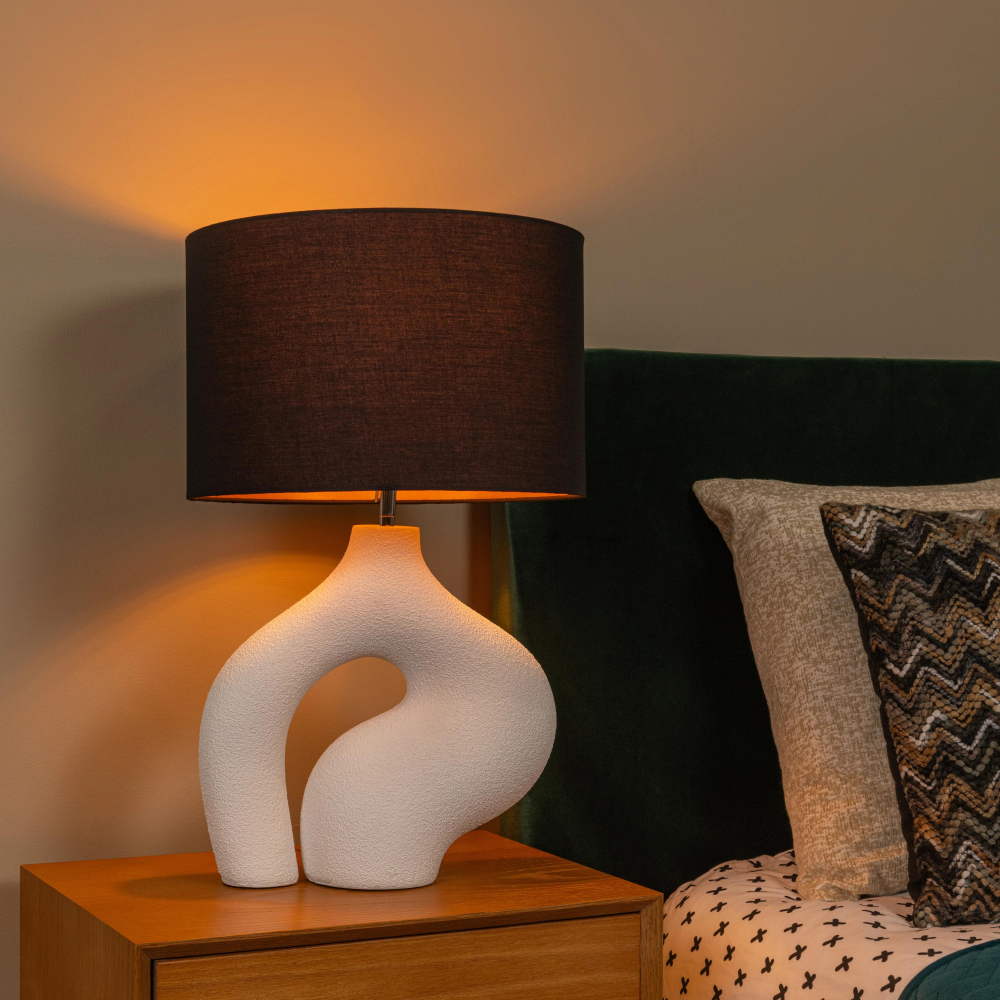 Lucide FORMA - stolní lampa - 1xE27 - bílé