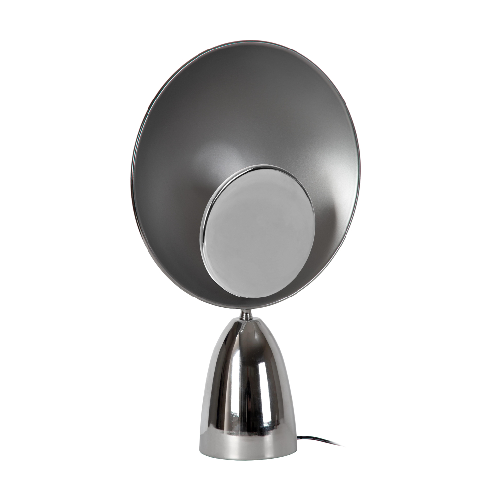 Lucide CASTAMAR - stolní lampa - Ø 25,5 cm - LED - 1x8W 2100K - Chrom