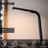 Lucide GILLY stolní lampička LED 3W H49 D14cm 4000K 240LM černá