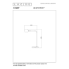 Lucide COMET - Dobíjecí stolní lampa - Baterie - LED stmívatelné - 1x3W 2700K - 3 kroky stmívání - Bílá