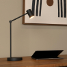 Lucide TIPIK - Nabíjecí stolní lampa - Baterie - LED stmívatelné - 1x3W 2700K - 3 kroky stmívání - Černá
