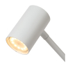 Lucide TIPIK - Nabíjecí stolní lampa - Baterie - LED stmívatelné - 1x3W 2700K - 3 kroky stmívání - Bílá