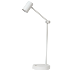 Lucide TIPIK - Nabíjecí stolní lampa - Baterie - LED stmívatelné - 1x3W 2700K - 3 kroky stmívání - Bílá