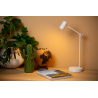 Lucide TIPIK - Nabíjecí stolní lampa - Baterie - LED stmívatelné - 1x3W 2700K - 3 kroky stmívání - Bílá