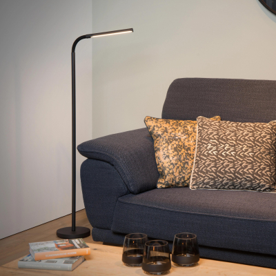 GILLY stojací lampa LED 5W H153 D20cm 2700K černá
