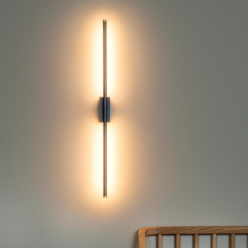 Lucide Premium MARNIK - nástěnné svítidlo - LED stmívatelné - CCT - 1x13W 2700K/4000K - černé