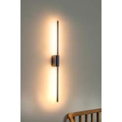 Lucide Premium MARNIK - nástěnné svítidlo - LED stmívatelné - CCT - 1x13W 2700K/4000K - černé