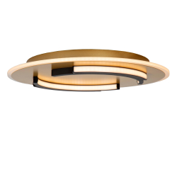 Lucide ANDREAS - stropní svítidlo - Ø 39,6 cm - LED - 1x30W 2700K - zlatá / mosazná
