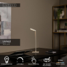 Lucide LAVALE - Stolní lampa - LED - stmívatelná - 1x3W 2700K - Bílá
