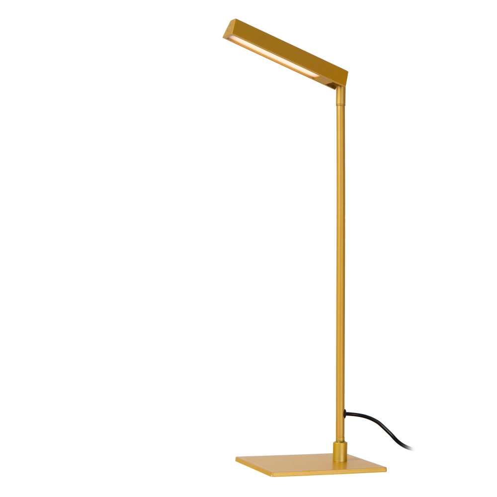 Lucide LAVALE - Stolní lampa - LED - stmívatelná - 1x3W 2700K - Okrová žlutá