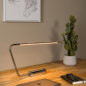 Lucide MADISON - stolní lampa - LED stmívatelná - 1x9W 2600K/2800K - Chrom