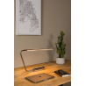 Lucide MADISON - stolní lampa - LED stmívatelná - 1x9W 2600K/2800K - Chrom