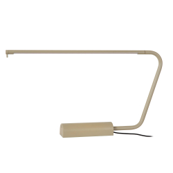 Lucide MADISON - stolní lampička - LED stmívatelná - 1x6,5W 2600K/2800K - Taupe