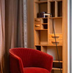 Lucide LAVALE - Stojací lampa na čtení - LED stmívatelná - 1x3W 2700K - Černá