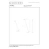 Lucide LAVALE - Stojací lampa na čtení - LED stmívatelná - 1x3W 2700K - Černá