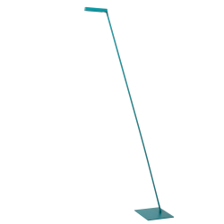 Lucide LAVALE - Stojací lampa na čtení - LED stmívatelná - 1x3W 2700K - Tyrkysová