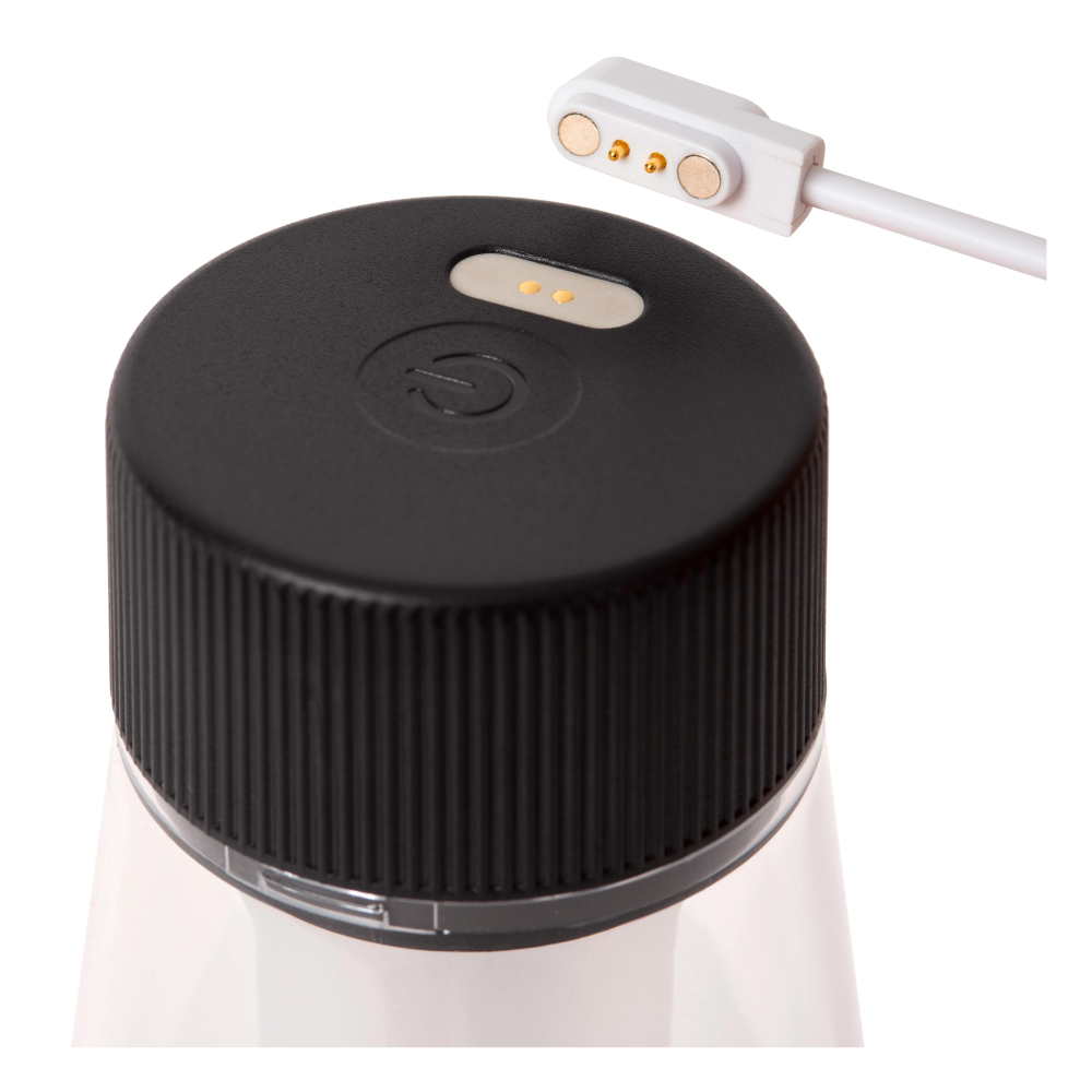 Lucide LORALI - Nabíjecí LED Stolní lampa Vnitřní/Venkovní - Baterie - Ø 7,7 cm - stmívatelná - IP44 - Černá