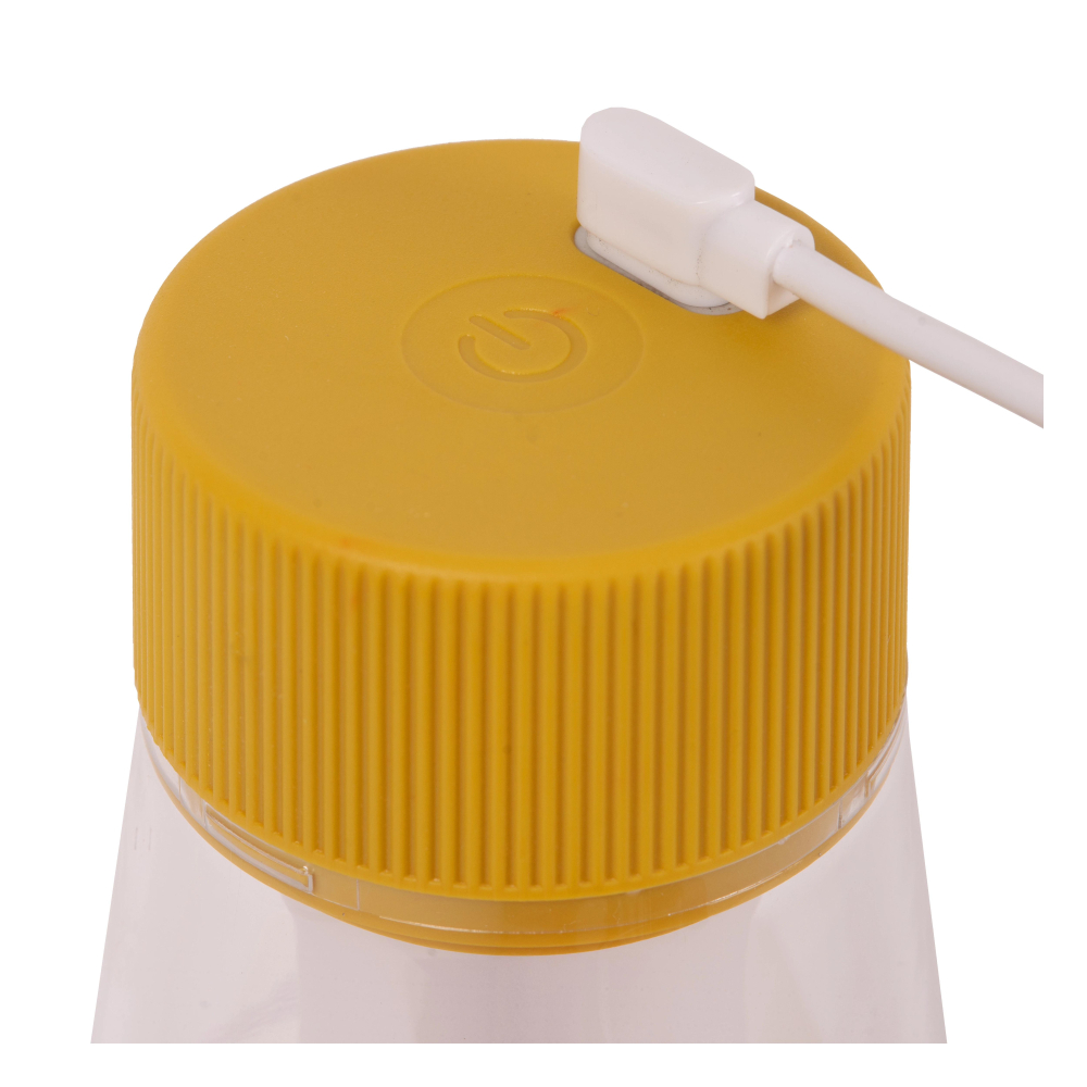 Lucide LORALI - Nabíjecí Stolní lampa Vnitřní/Venkovní - Baterie - Ø 7,7 cm - Rozm. - IP44 - Okrově žlutá