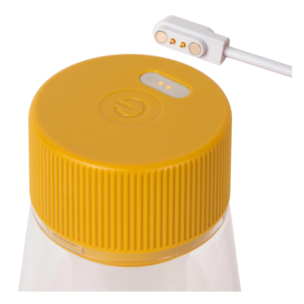 Lucide LORALI - Nabíjecí Stolní lampa Vnitřní/Venkovní - Baterie - Ø 7,7 cm - Rozm. - IP44 - Okrově žlutá