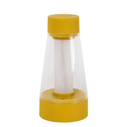 Lucide LORALI - Nabíjecí Stolní lampa Vnitřní/Venkovní - Baterie - Ø 7,7 cm - Rozm. - IP44 - Okrově žlutá