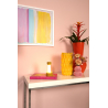 Lucide LORALI - Nabíjecí Stolní lampa Vnitřní/Venkovní - Baterie - Ø 7,7 cm - Rozm. - IP44 - Okrově žlutá