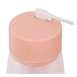Lucide LORALI - Nabíjecí Stolní lampa Vnitřní/Venkovní - Baterie - Ø 7,7 cm - Rozm. - IP44 - Růžová