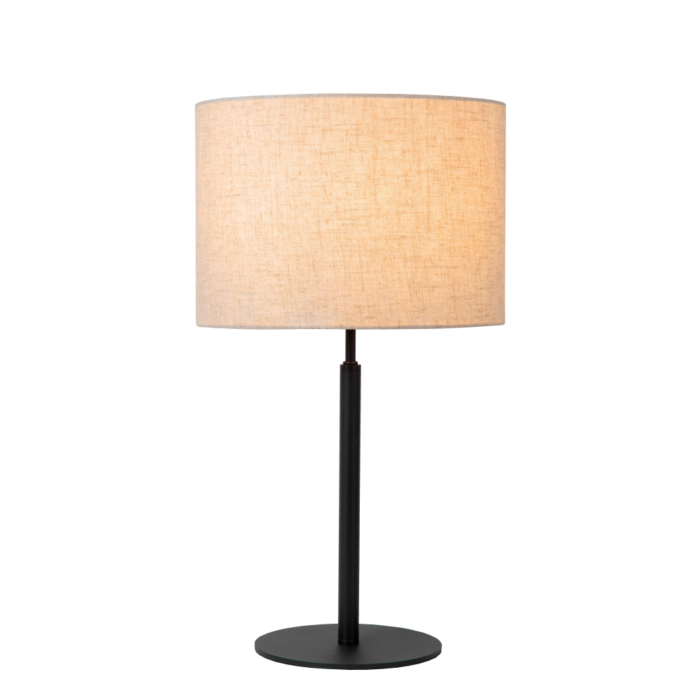 Lucide MAYA - Stolní lampa - Ø 26 cm - 1xE27 - Smetanová