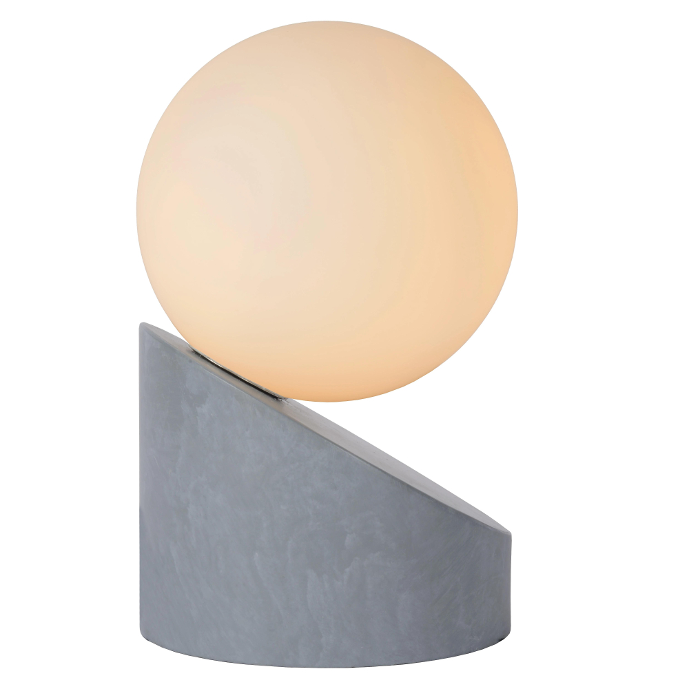 Lucide LEN - stolní lampa - 45561/01/36 - Ø 10 cm - G9 - Šedá