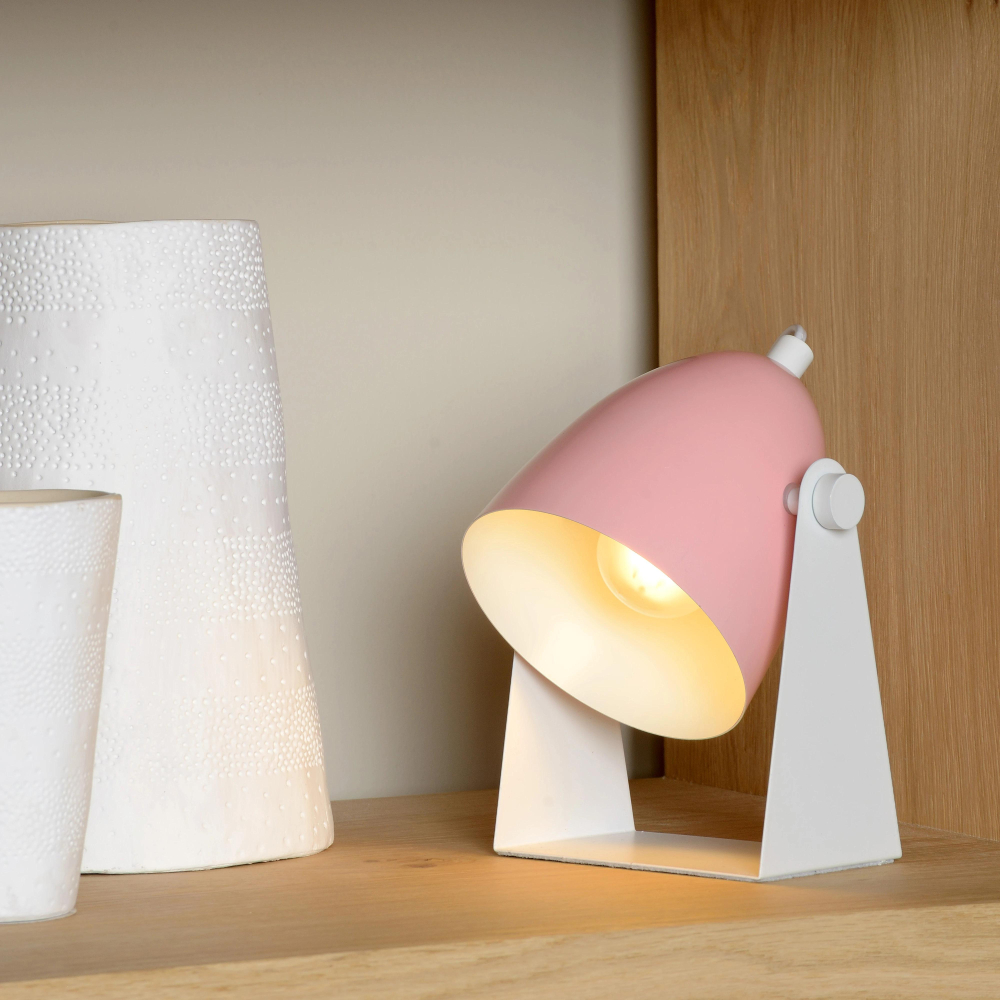 Lucide CHAGO - stolní lampa - Růžová 45564/01/66