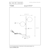 Lucide 45574/02/02 TYCHO lampa 2xG9 28W 