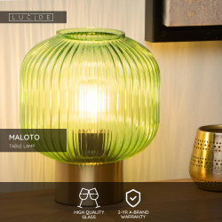 Lucide 45586/20/33 MALOTO lampa stolní E27 