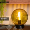 Lucide MONSARAZ stolní lampa Ø 25 cm 1xE27 zelená