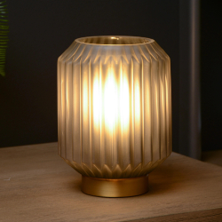 Lucide SUENO stolní lampa E14/40W  šedá