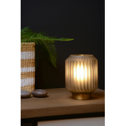 Lucide SUENO stolní lampa E14/40W  šedá