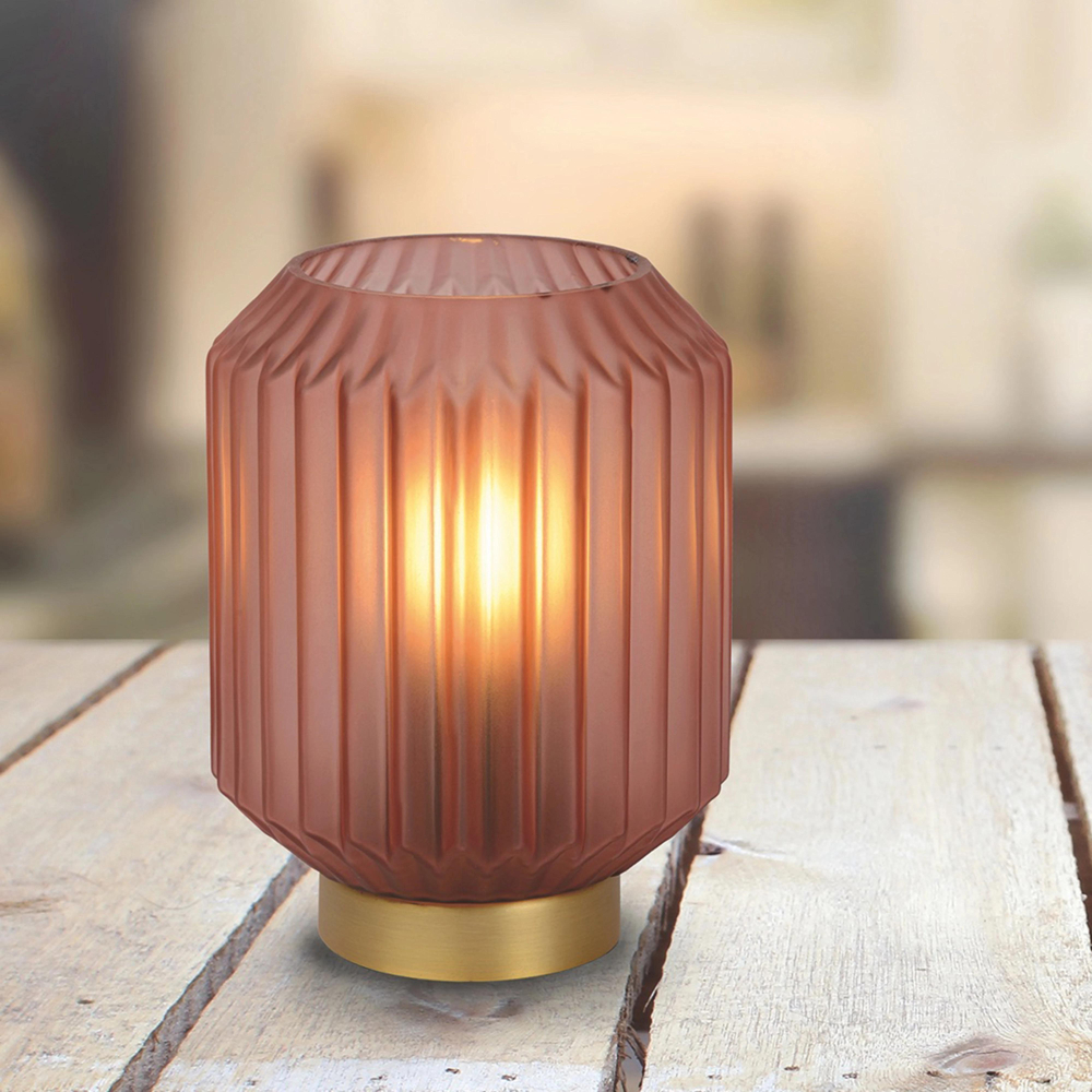 Lucide SUENO stolní lampa E14/40W růžová