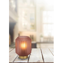 Lucide SUENO stolní lampa E14/40W růžová