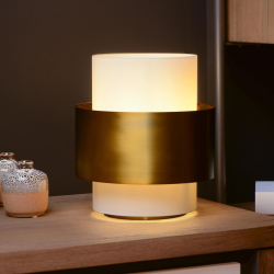 Lucide FIRMIN stolní lampa E27 zlatá
