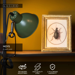 MOYS - lampa - 1xE27 - zelená