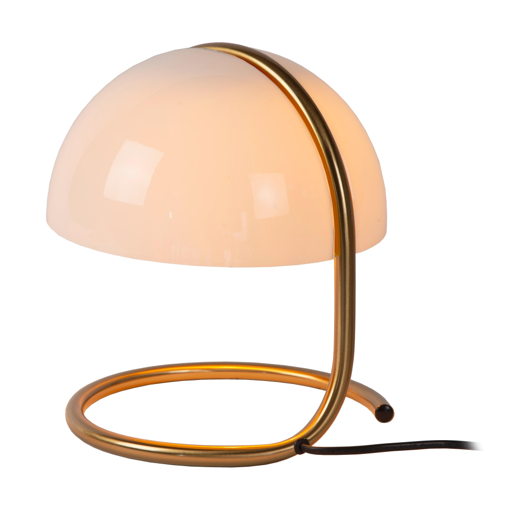 Lucide CATO stolní lampa Ø 23,5 cm 1xE27 bílá