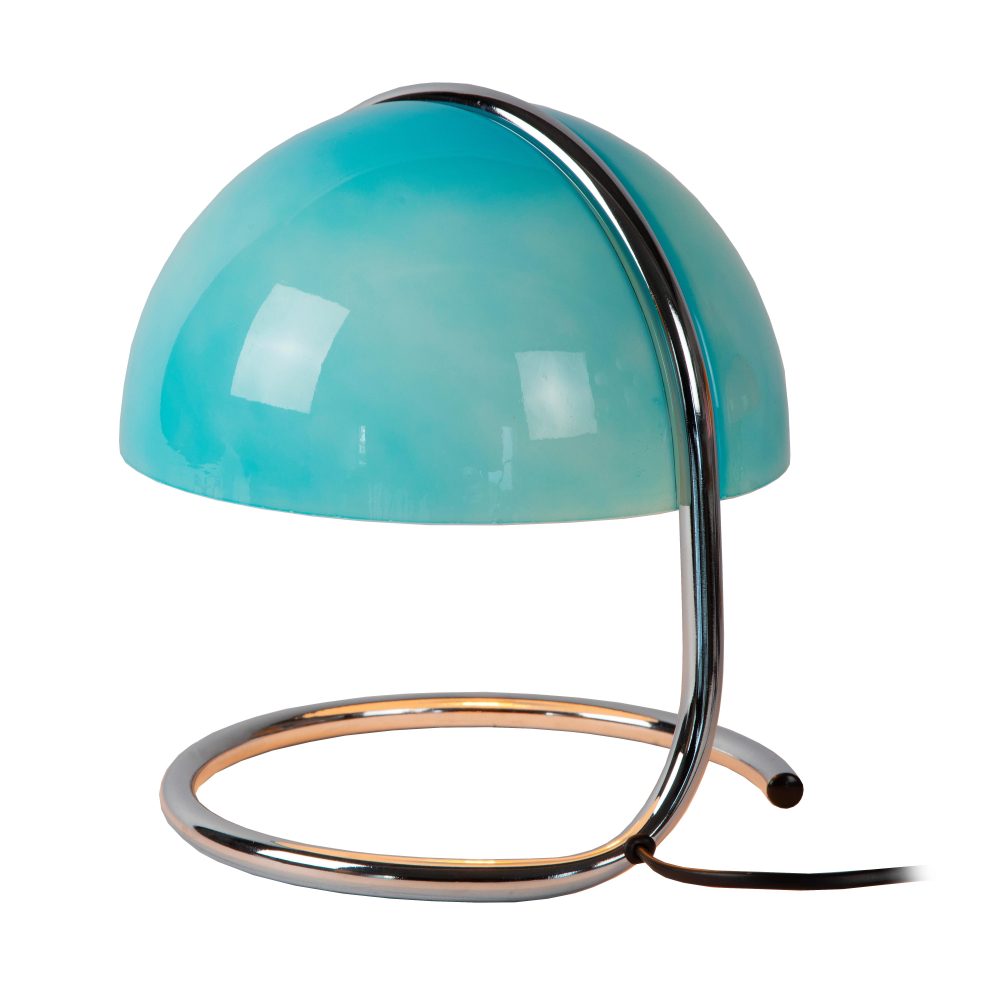 Lucide CATO stolní lampa Ø 23,5 cm 1xE27 modrá