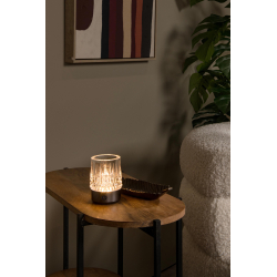 Lucide LILI - Nabíjecí stolní lampa - Baterie - Ø 8 cm - LED stmívatelné - 1x3W 2700K/3000K - šedé - Set 3 kusy