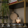Lucide LILI - Nabíjecí stolní lampa 3kusy - Ø 8 cm - LED stm. - 1x3W 2700K/3000K - měděná