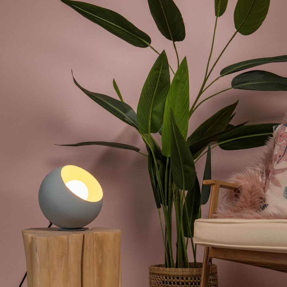 Lucide DOREDOS - stolní lampa - Ø 20 cm - 1xE27 - modrá